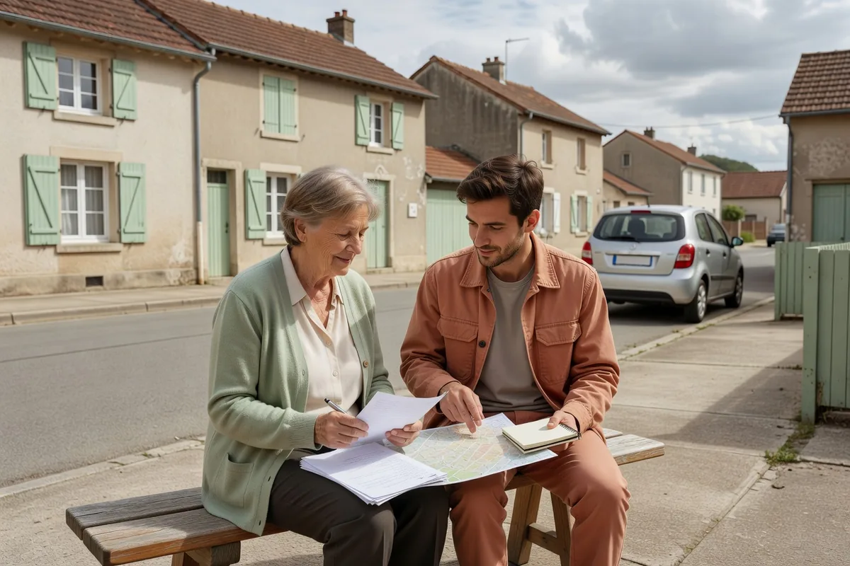 Scène de vie illustrant continuer solidarite locale ete