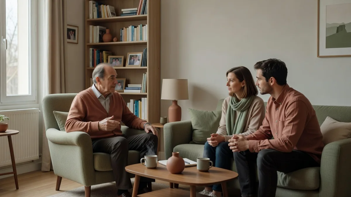 Scène illustrant le lien social ne se décrète pas : regard d'un gérontologue